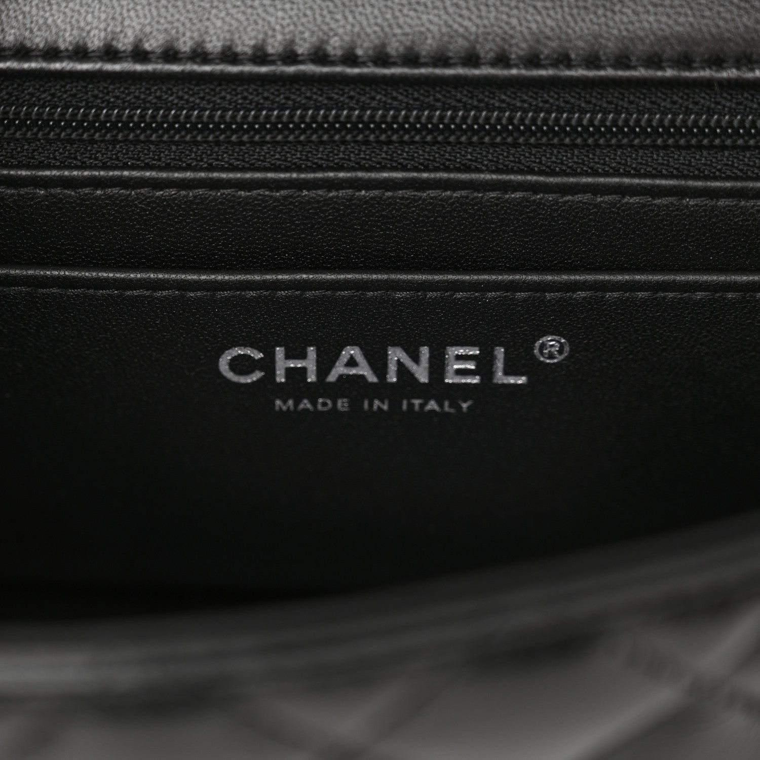 Chanel Lambskin Quilted Mini Top Handle Rectangular Flap So Black 6 of 12