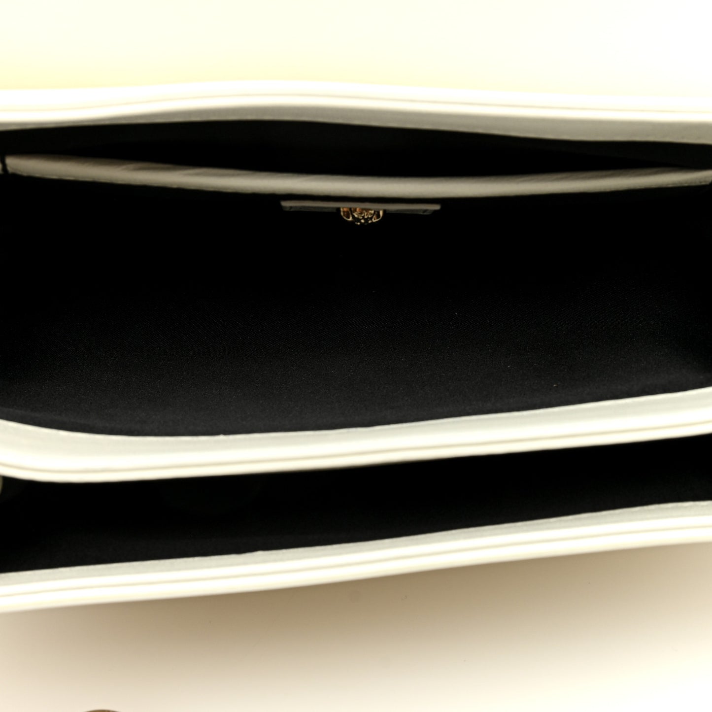 Nappa Palazzo Sultan Shoulder Bag White