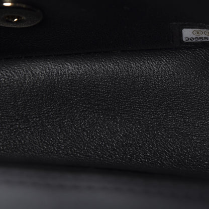 Chanel Lambskin Quilted Mini Square Flap Black 10 of 11