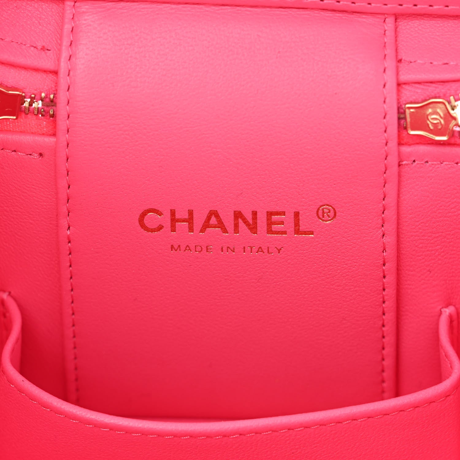Chanel Caviar Quilted Small CC Vanity Case Rose 6 of 12