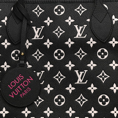 Louis Vuitton Empreinte Spring In The City Neverfull MM Black White Pink 15 of 15