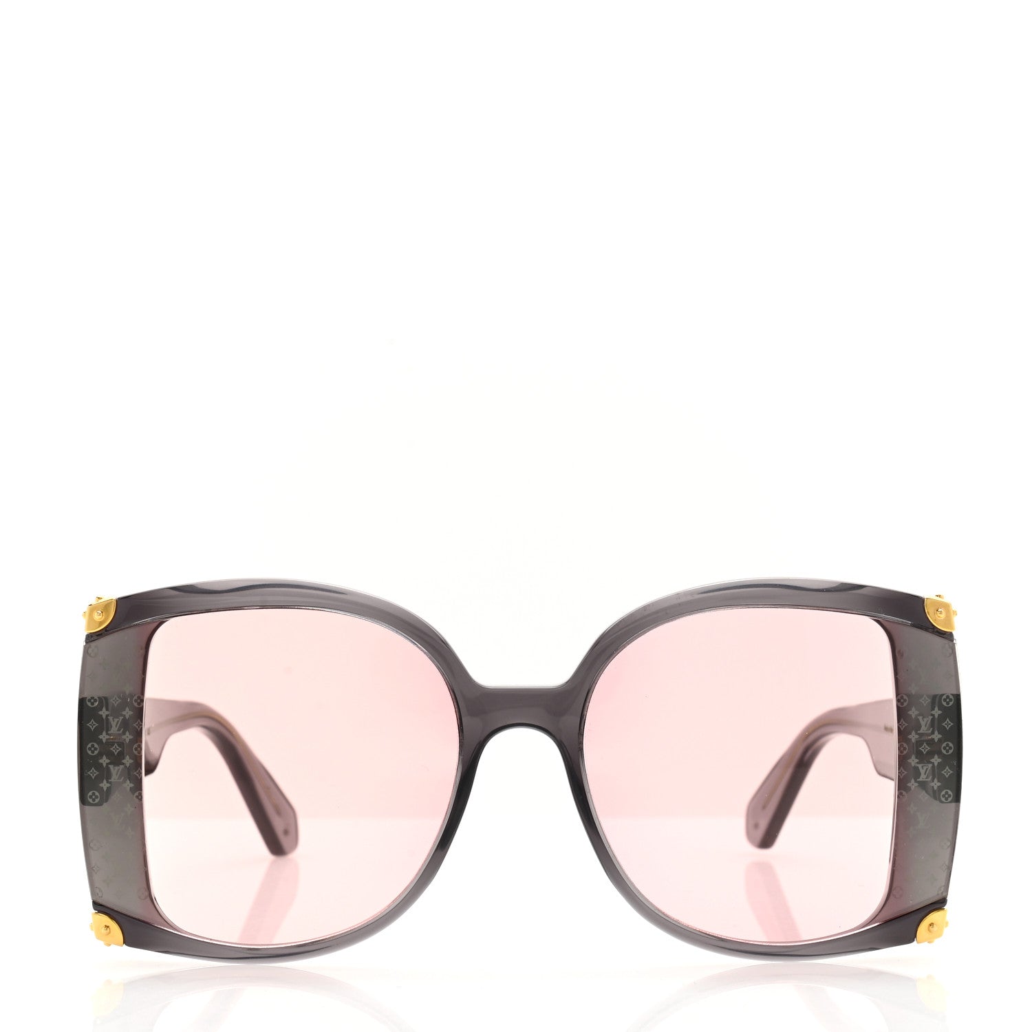 Louis Vuitton Monogram Acetate Nylon In The Mood For Love Sunglasses Z1296W Pink 2 of 7