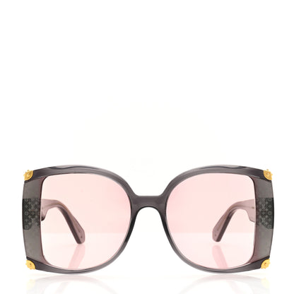 Louis Vuitton Monogram Acetate Nylon In The Mood For Love Sunglasses Z1296W Pink 2 of 7