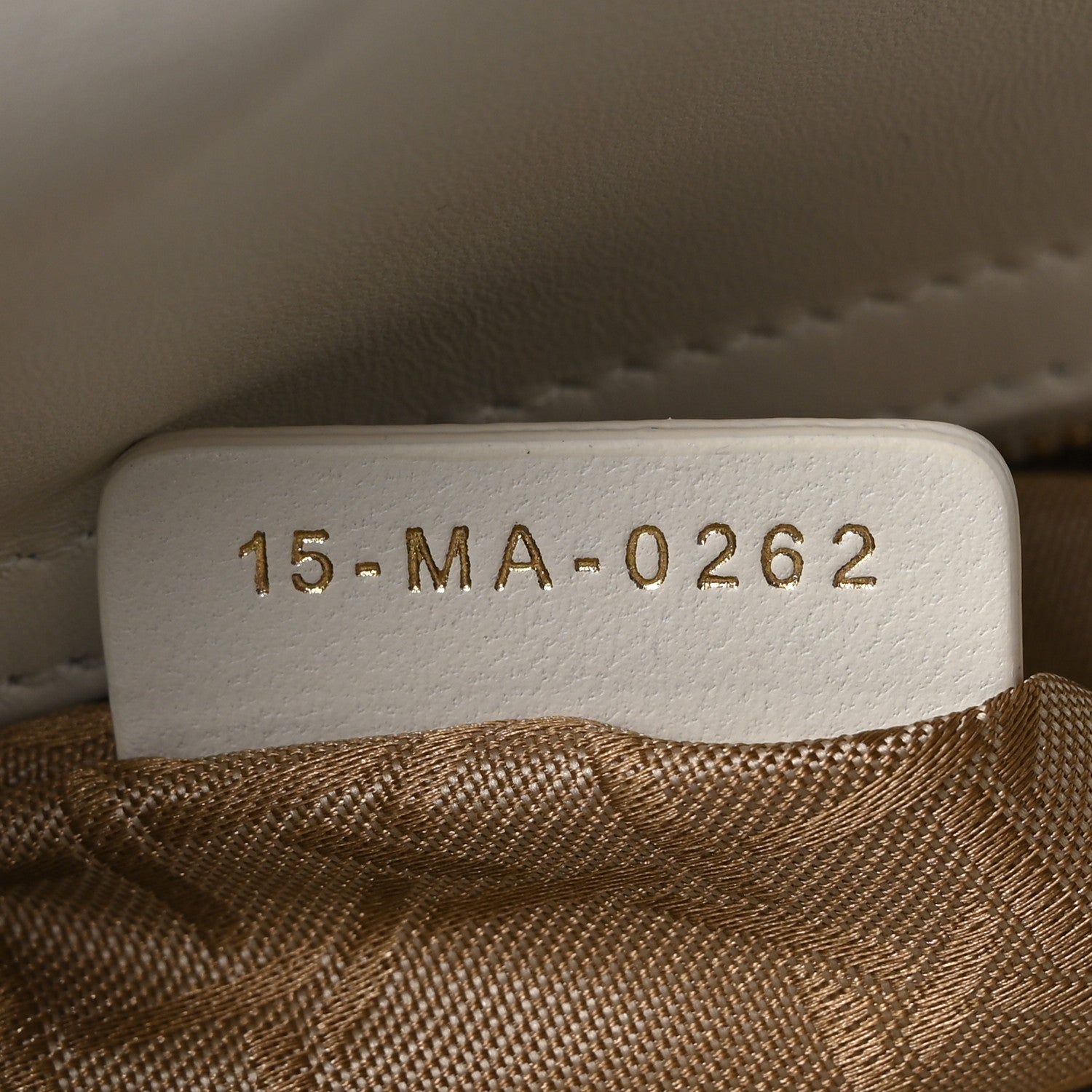 Christian Dior Lambskin Cannage Small My ABCDior Lady Dior White 7 of 10