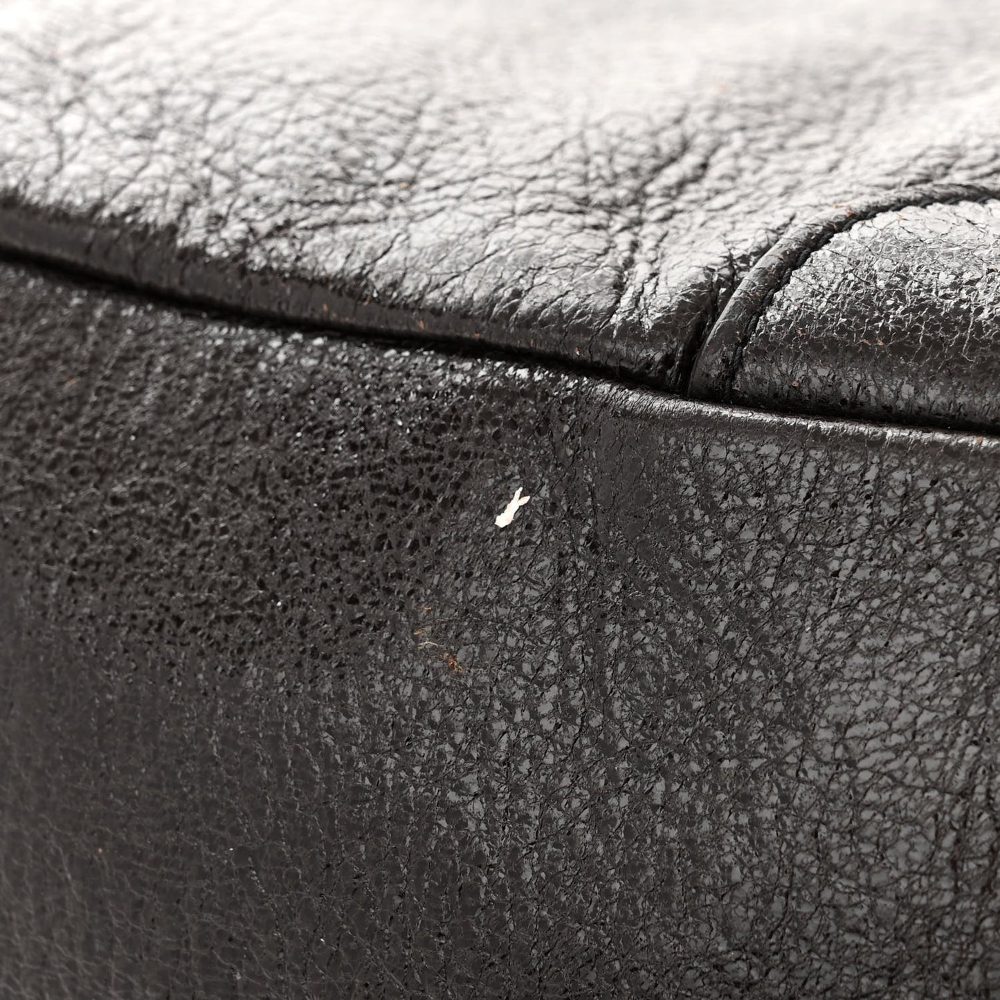 Cervo Lux Chain Shoulder Bag Ebano