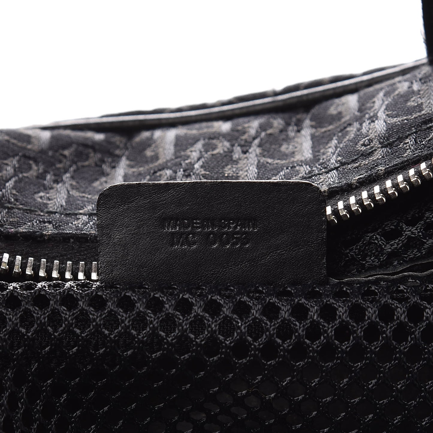 Monogram Canvas Travel Pouch Navy Blue
