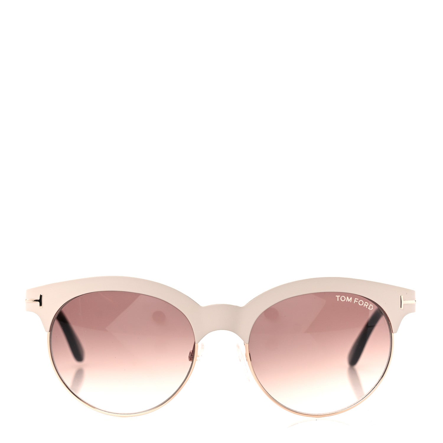Tom Ford Angela Sunglasses TF438 Beige 2 of 9