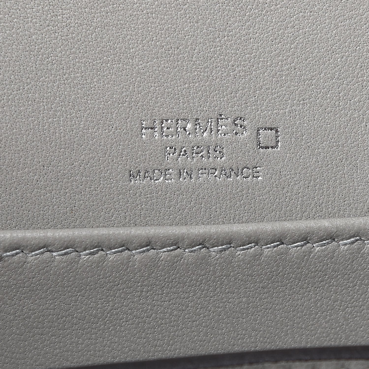 Hermes Matte Alligator Lizard Mini Sac Roulis Ombre Gris Perle 6 of 11