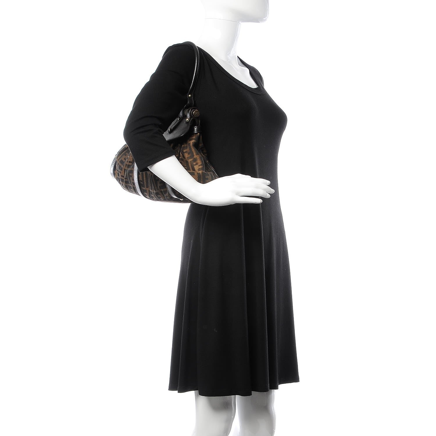 Fendi Zucca Medium Magic Bag Tobacco 2 of 12