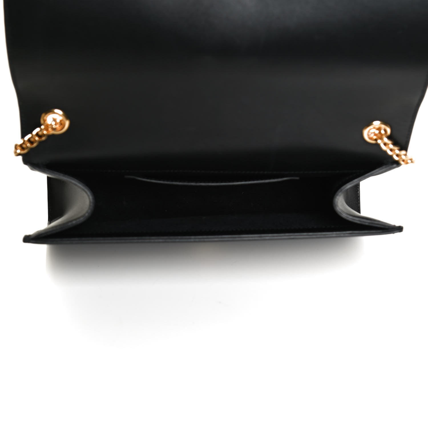 Saint Laurent Smooth Calfskin Medium Classic Monogram Kate Tassel Satchel Black 5 of 10