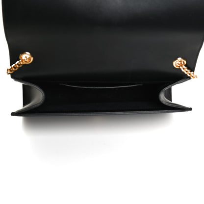 Saint Laurent Smooth Calfskin Medium Classic Monogram Kate Tassel Satchel Black 5 of 10
