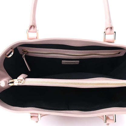 Versace Vitello Top Handle Tote Pink 4 of 4