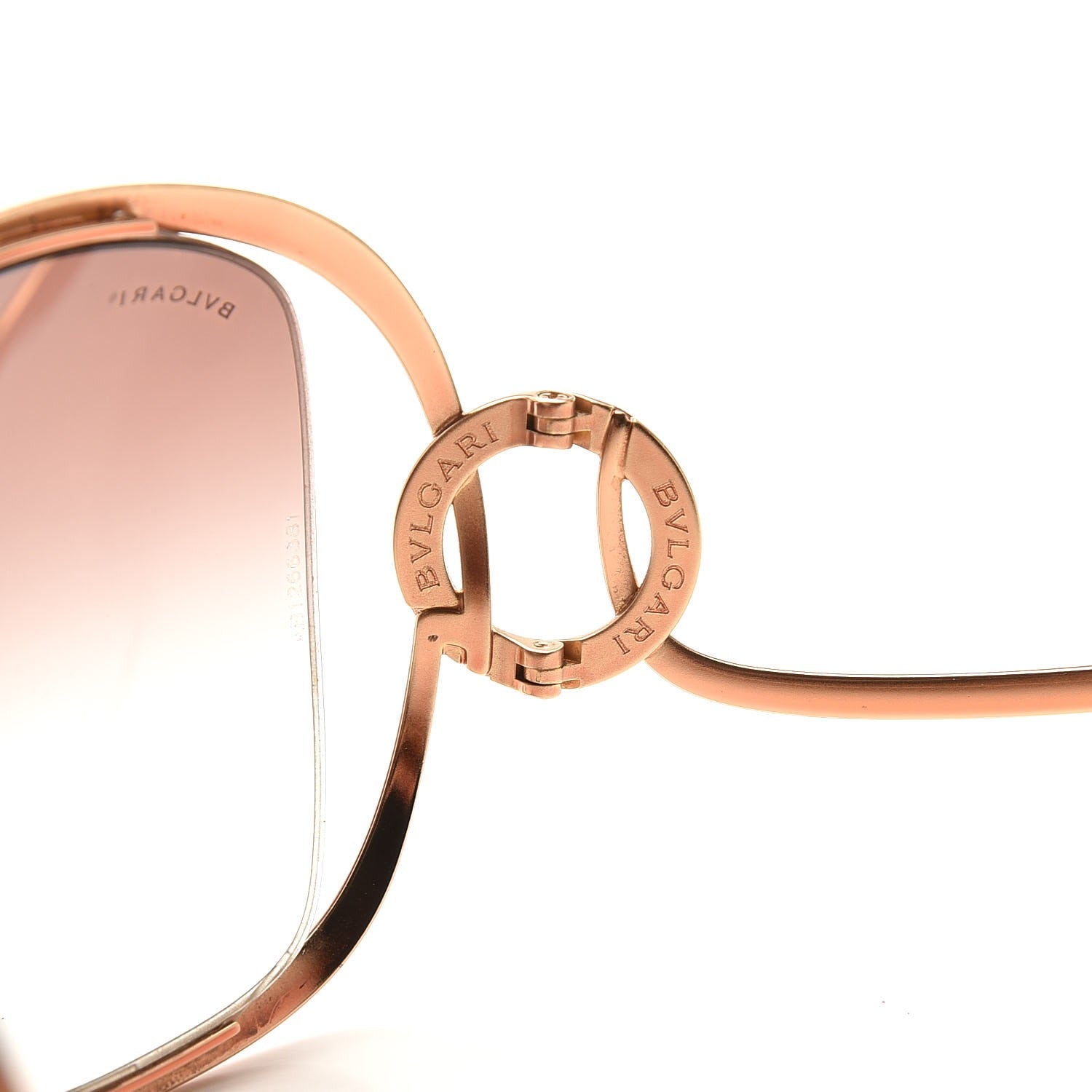Bulgari Oversized Sunglasses 6026 Rose Gold 7 of 9