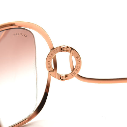 Bulgari Oversized Sunglasses 6026 Rose Gold 7 of 9