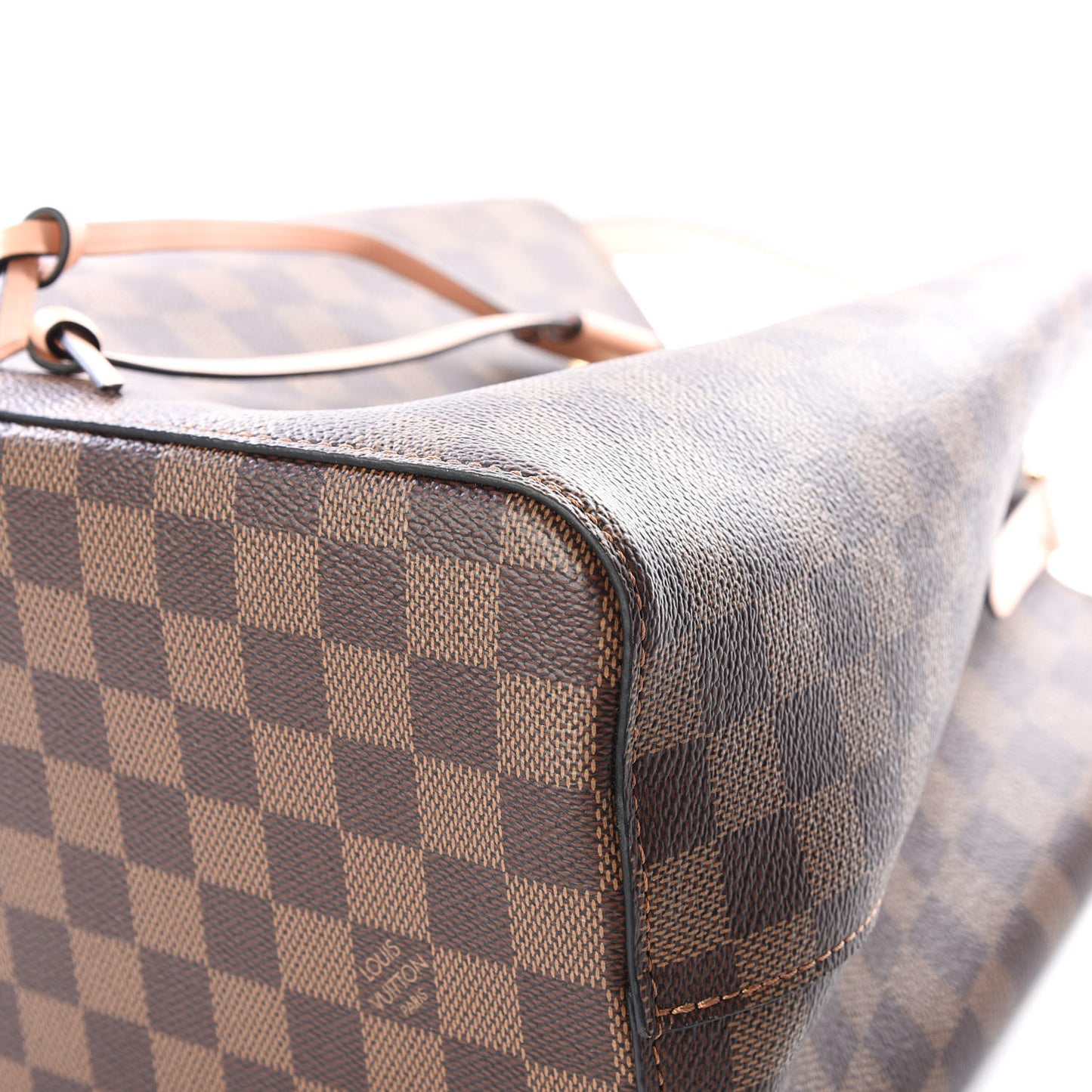 Damier Ebene Neonoe MM Venus Pink