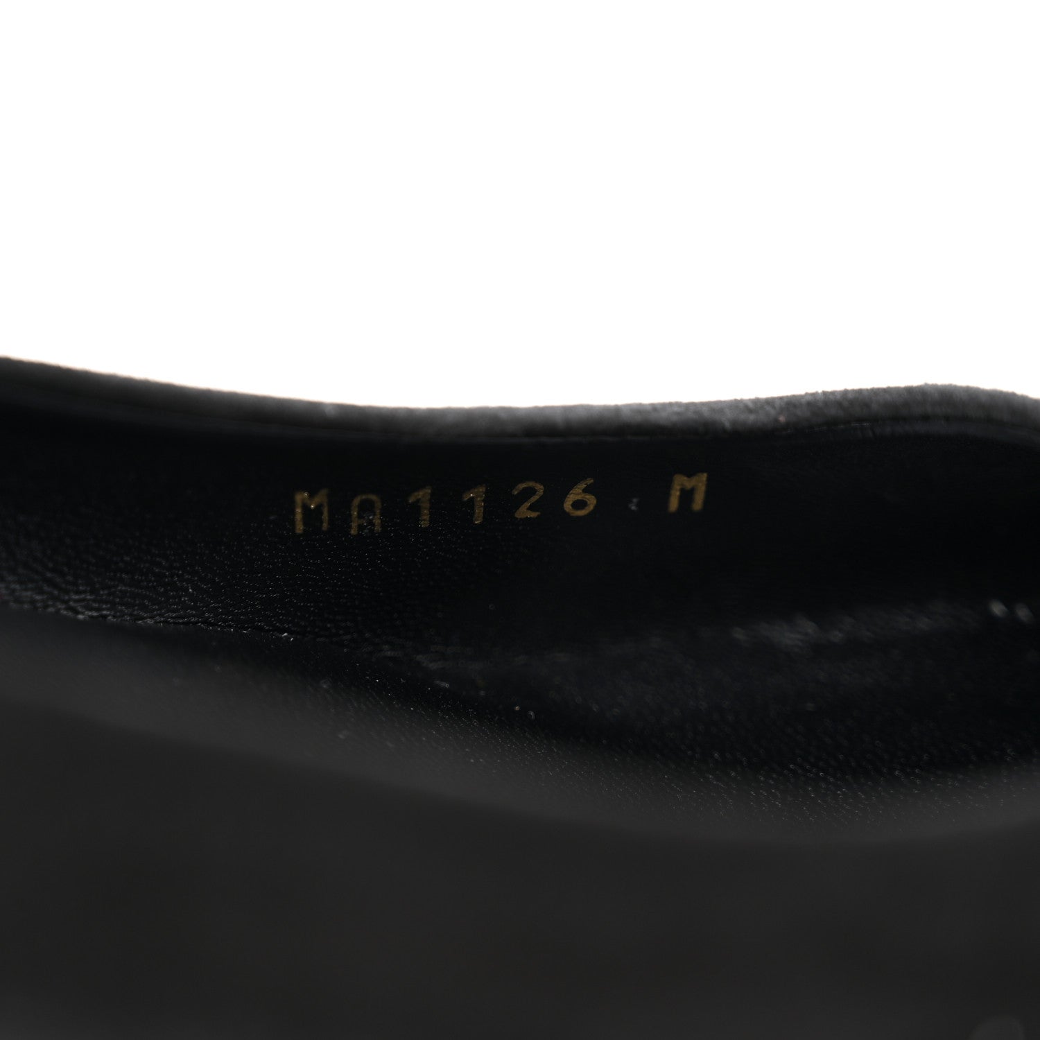 Louis Vuitton Suede Uniformes Pump 37 Black 9 of 9