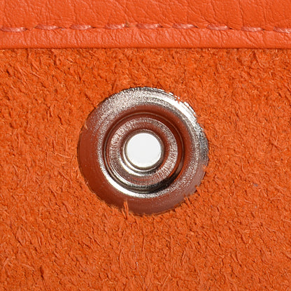 Hermes Taurillon Clemence Evelyne PM III Orange 6 of 14