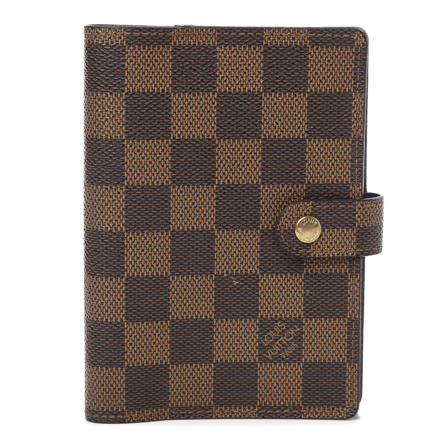 Damier Ebene Small Ring Agenda Cover