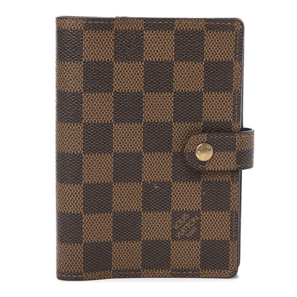 Louis Vuitton Damier Ebene Small Ring Agenda Cover 1 of 10