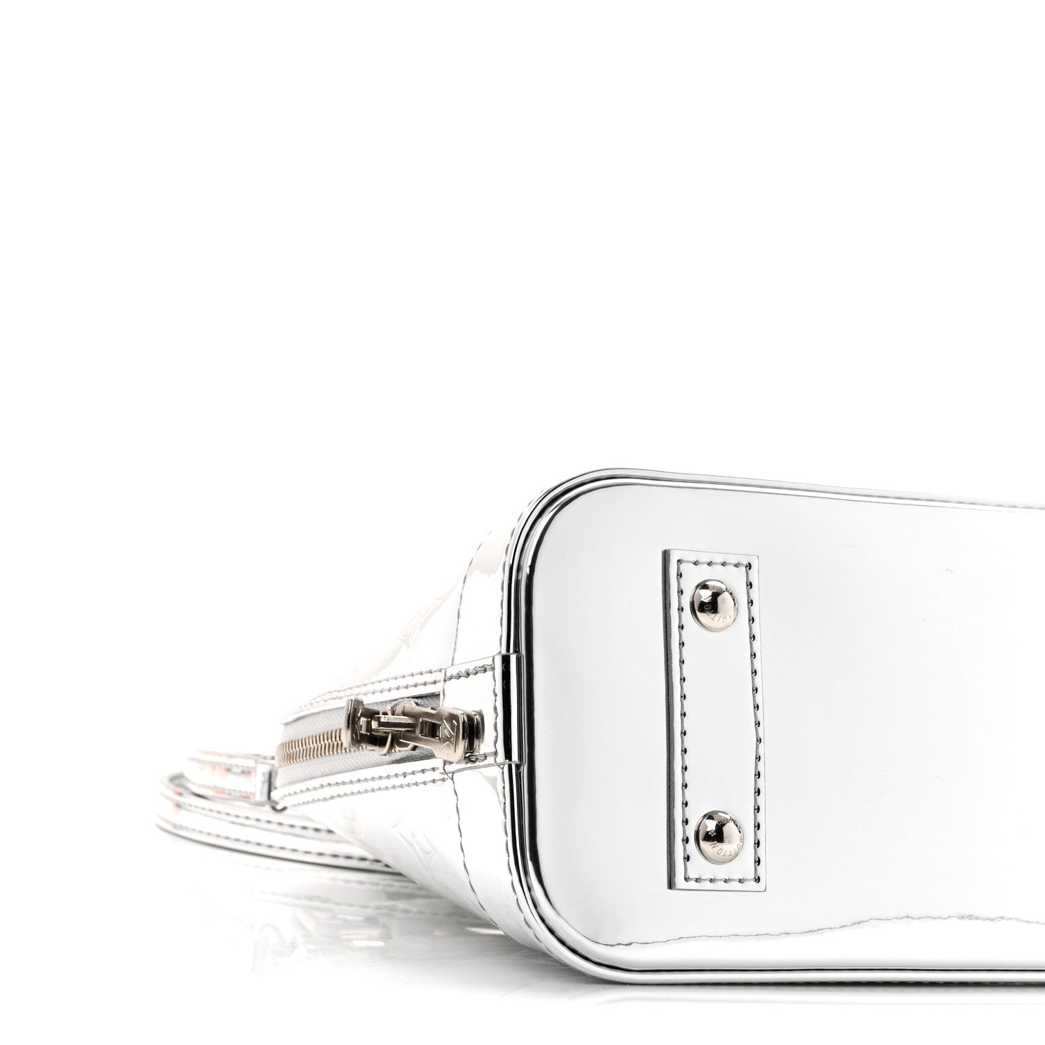 Louis Vuitton Monogram Miroir Alma BB Silver 8 of 10