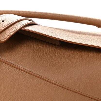 Loewe Grained Calfskin Medium Puzzle Edge Bag Toffee 7 of 9
