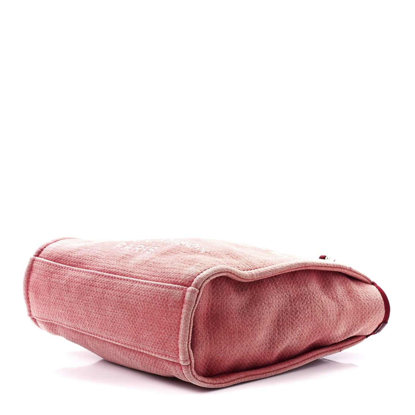 Canvas Mini Deauville Tote Red