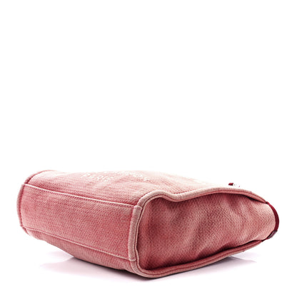 Chanel Canvas Mini Deauville Tote Red 9 of 11