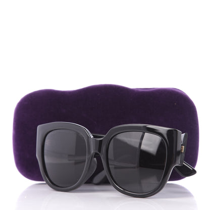 Gucci Acetate Square Frame Sunglasses GG0142SA Black 8 of 8