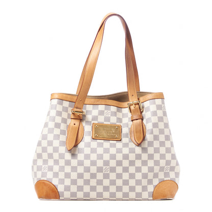Louis Vuitton Damier Azur Hampstead MM 1 of 8