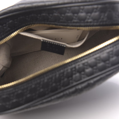 Gucci Microguccissima Mini Bree Messenger Bag Black 5 of 10
