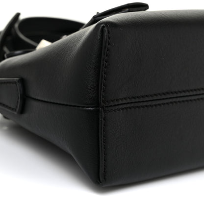 Fendi Vitello Dolce Mini By The Way Boston Bag Black 7 of 8