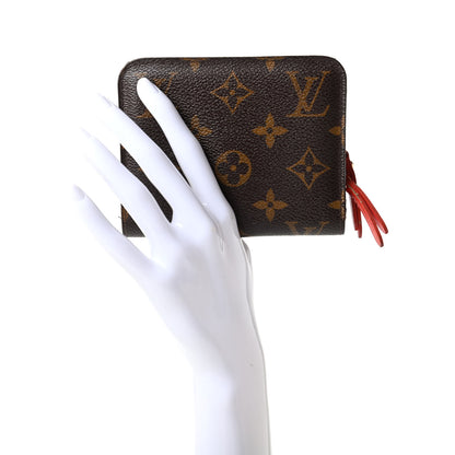 Louis Vuitton Monogram Insolite Coin Purse Wallet Red 2 of 7