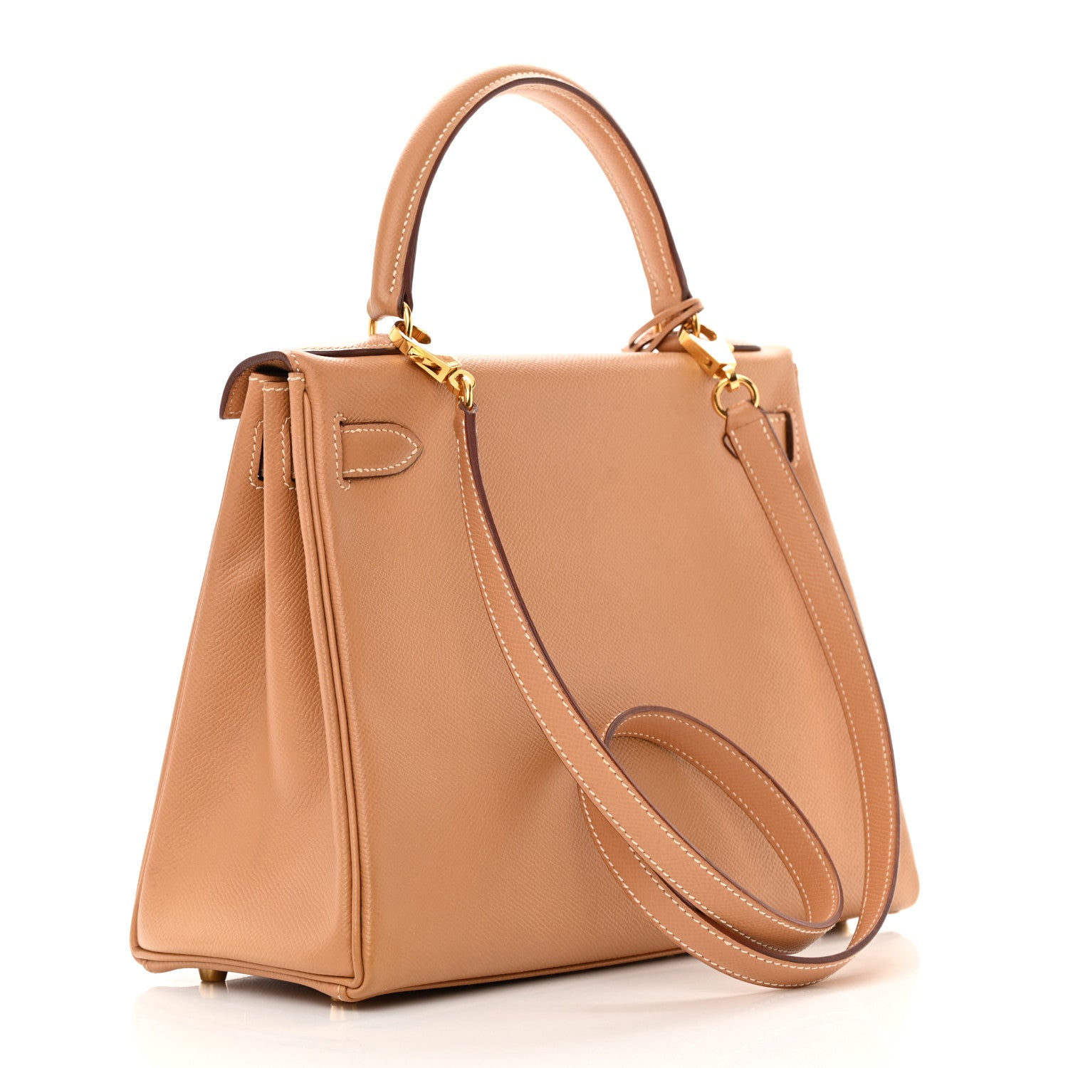 Hermes Courchevel Kelly Retourne 28 Naturelle 3 of 19