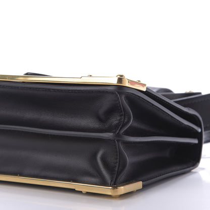 Prada City Calf Saffiano Cahier Bag Black 7 of 9