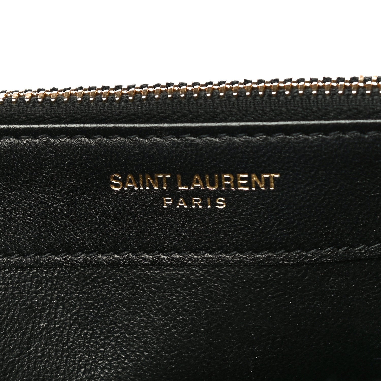 Saint Laurent Metallic Calfskin Matelasse Chevron Monogram Envelope Chain Wallet Fuchsia 6 of 15