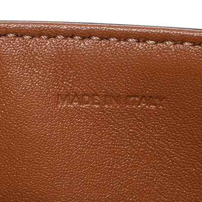 Celine Textile Calfskin Teen Triomphe Bag Natural Tan 8 of 19