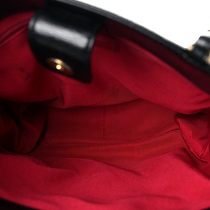 Chanel Shiny Aged Calfskin North South Shopping Bag Black 2 of 15