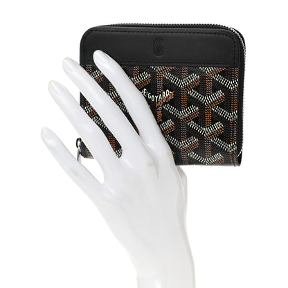 Goyard Goyardine Matignon PM Wallet Black 2 of 8