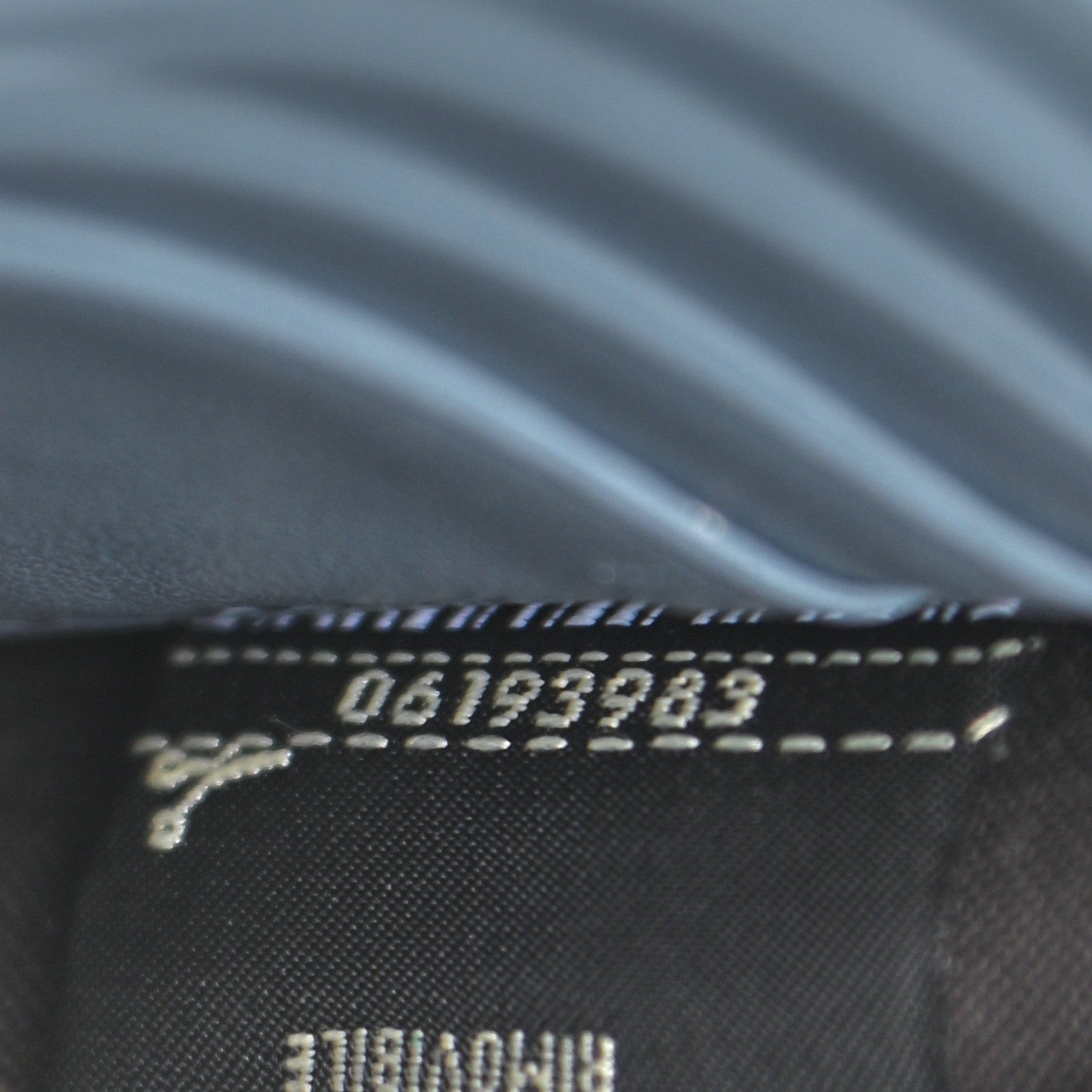 Fendi Vitello Cruise F is Fendi Bi-Color FF 1974 Embossed Medium Envelope Wallet On Chain Maya Black Azzurro Merlino 8 of 12