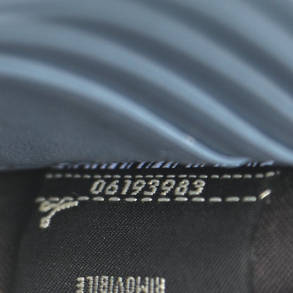 Fendi Vitello Cruise F is Fendi Bi-Color FF 1974 Embossed Medium Envelope Wallet On Chain Maya Black Azzurro Merlino 8 of 12