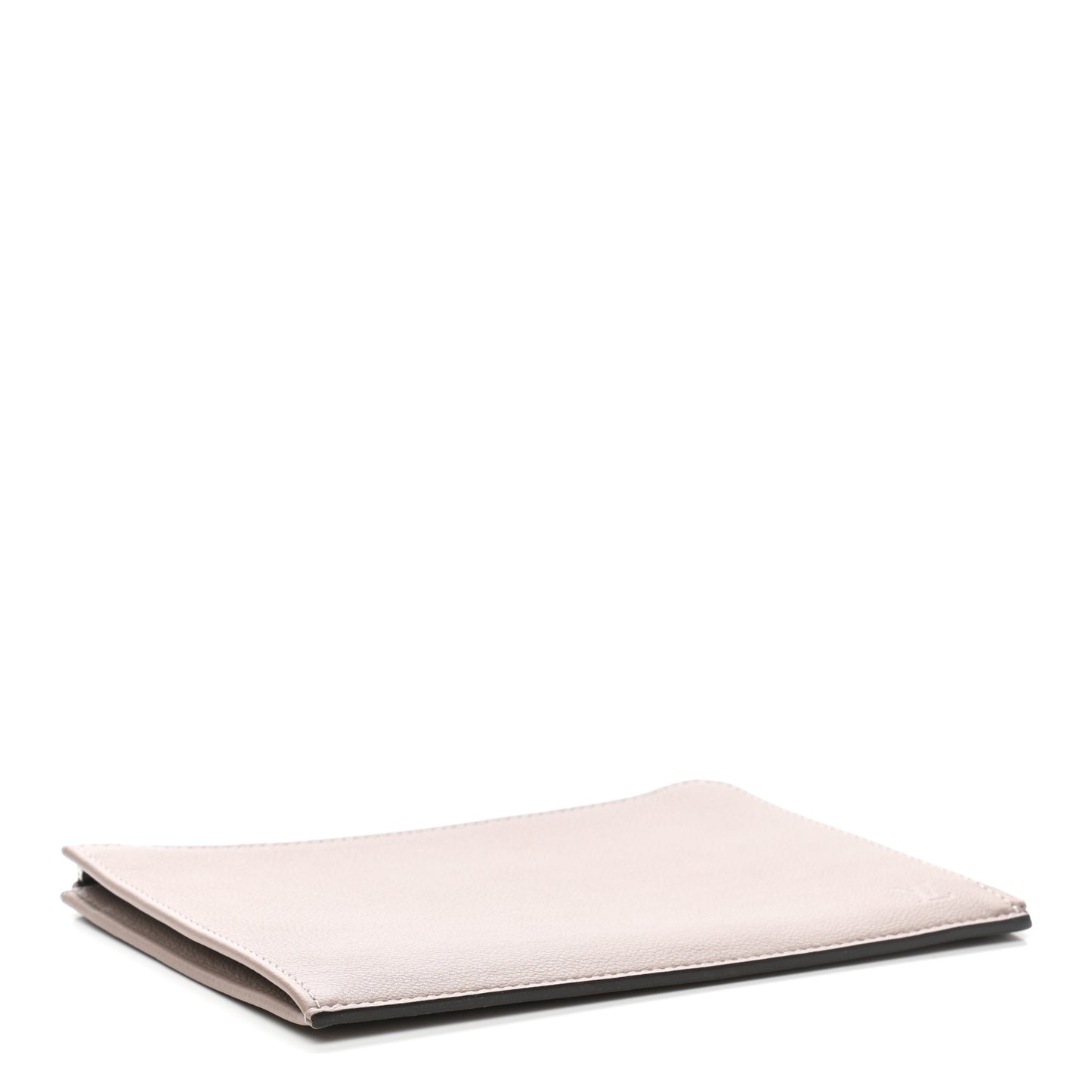 Calfskin Zip Pouch Taupe