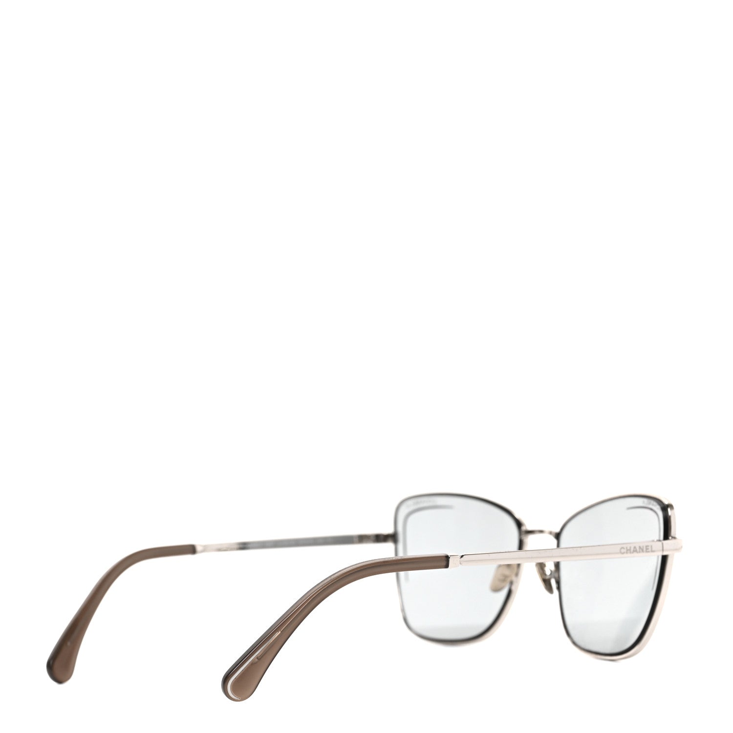Chanel Metal Cat Eye Sunglasses 4267 Grey 4 of 7