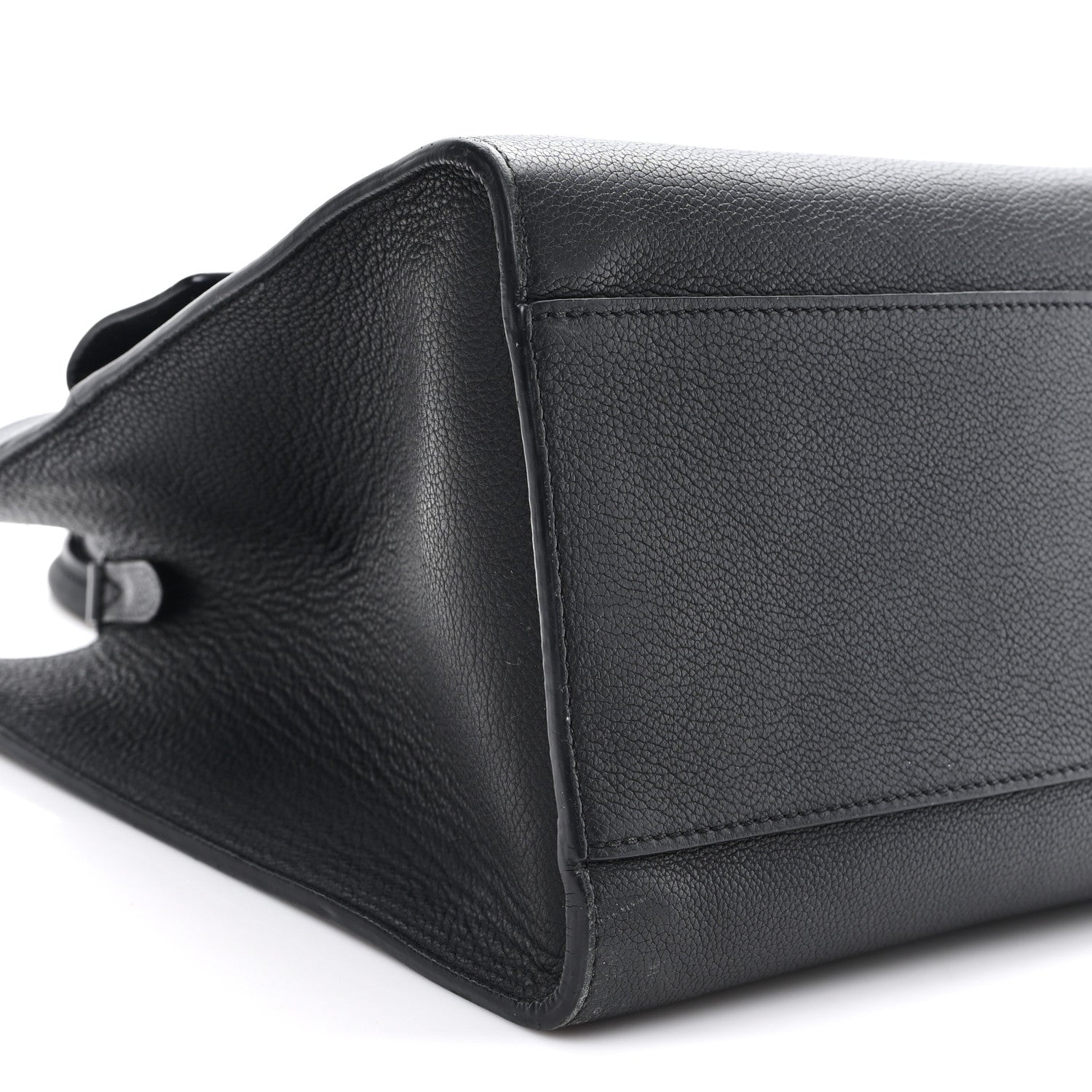 Louis Vuitton Soft Calfskin Lockme Tote MM Black 8 of 9