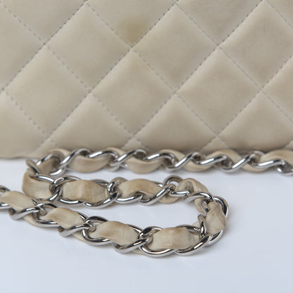 Chanel Lambskin Quilted Timeless Camera Case White 18 of 19