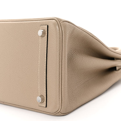 Hermes Togo Birkin 30 Gris Tourterelle 10 of 12