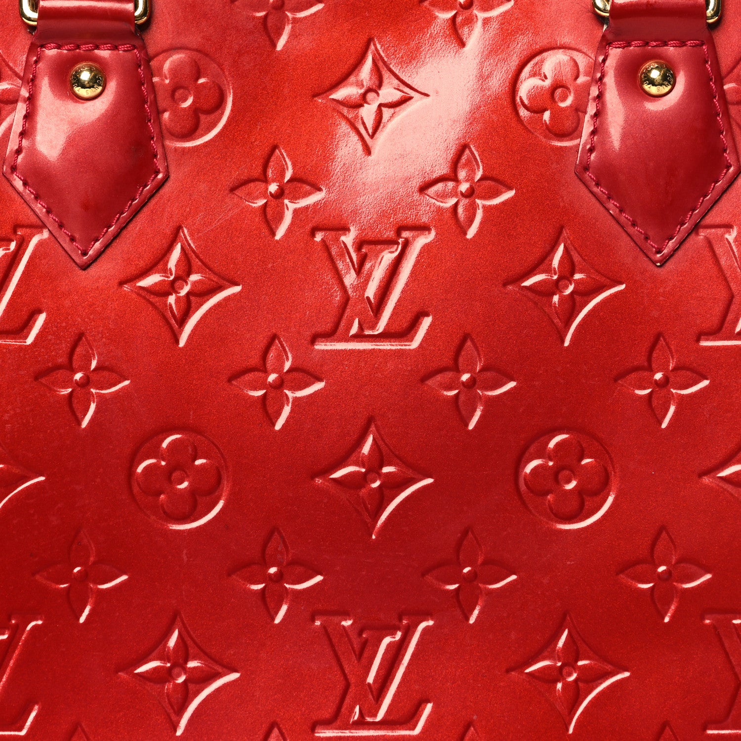 Louis Vuitton Vernis Alma GM Pomme D'Amour 7 of 12