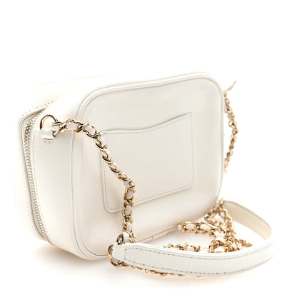 Chanel Lambskin CC Mania Camera Case White 3 of 10