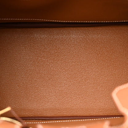 Hermes Togo Birkin 25 Gold 5 of 11
