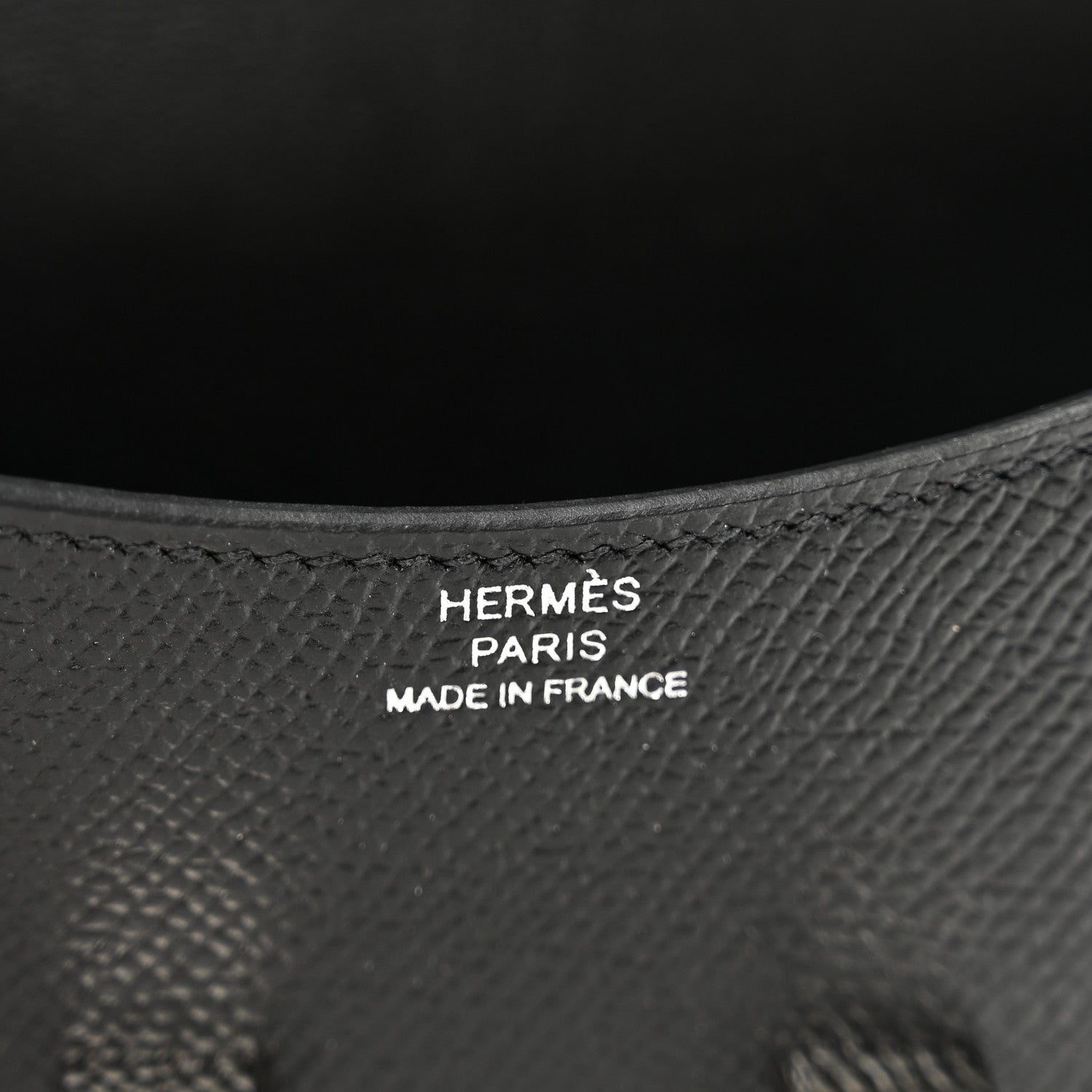 Hermes Epsom Constance Slim Wallet Black 7 of 8