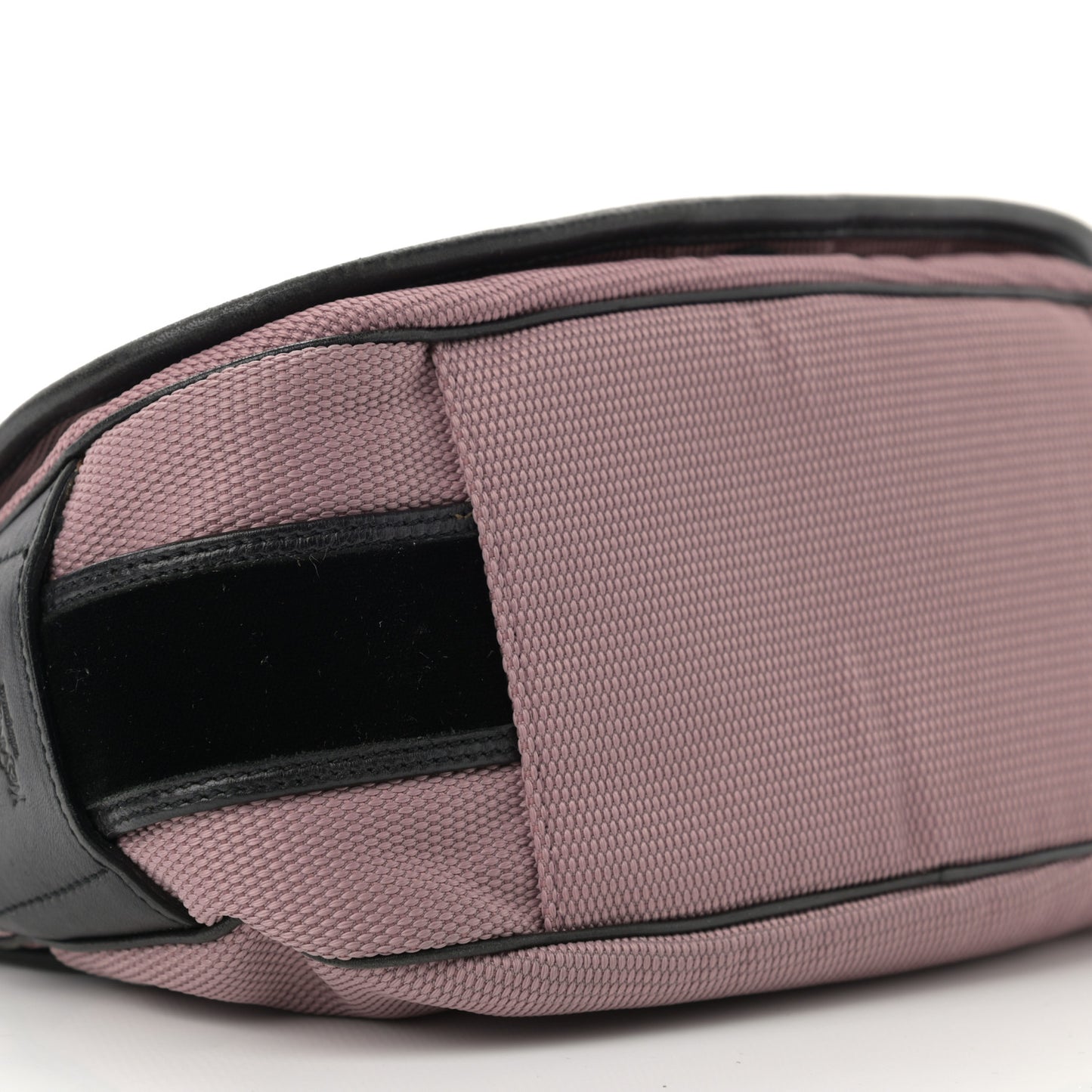 Canvas Shoulder Bag Pink Black